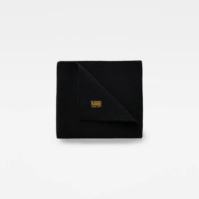 Accessories Men GStar RAW Effo Scarf Dark Black