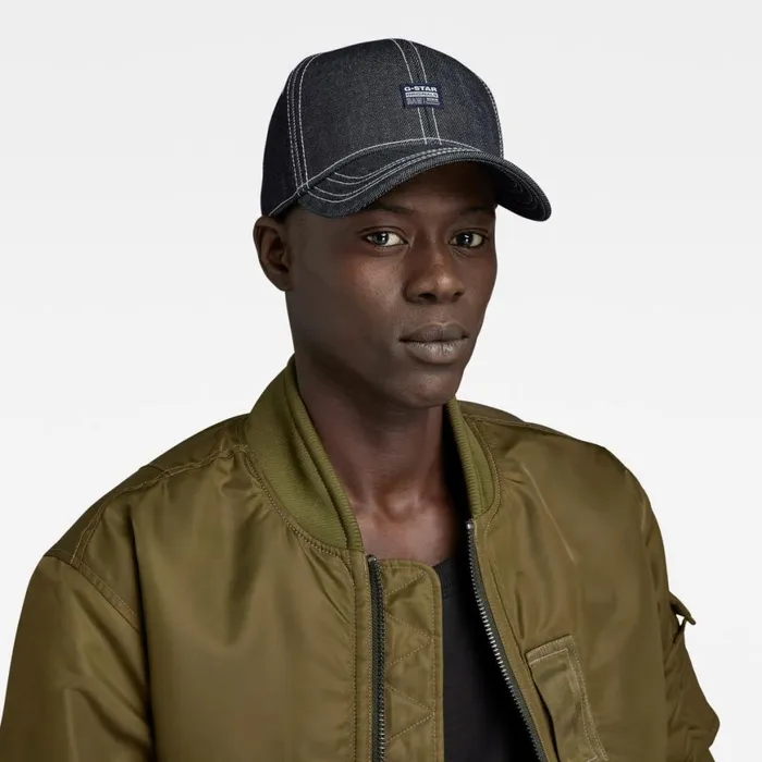 Accessories Women GStar RAW Avernus Original Denim Baseball Cap Raw Denim