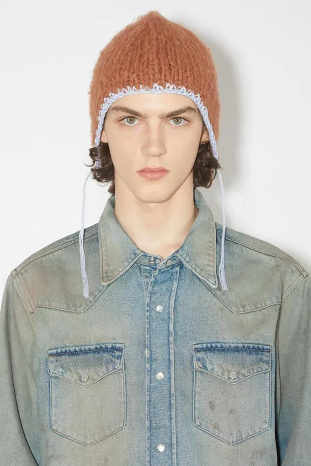 Acne Studios Denim Buttonup Shirt Mid Blue Man Shirts