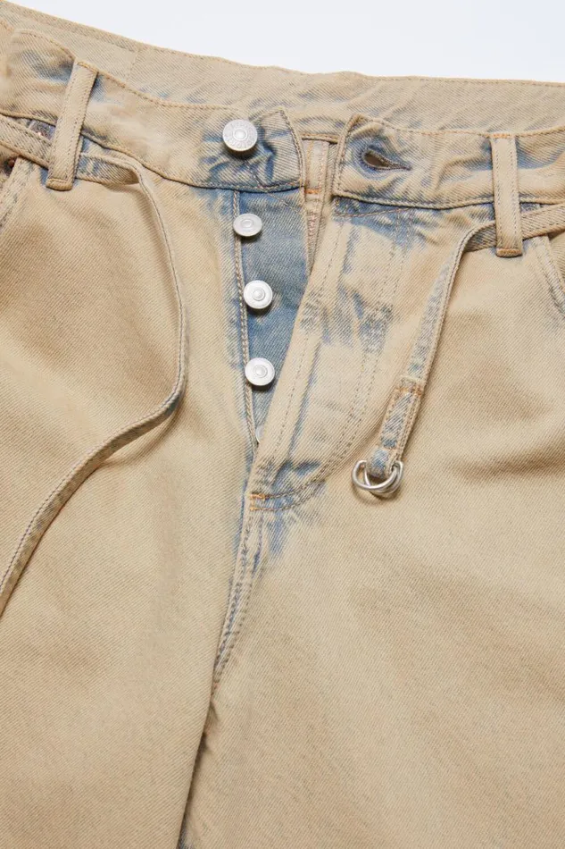 Acne Studios Loose Fit Jeans 8211 1991 Toj Light Sand Woman Jeans