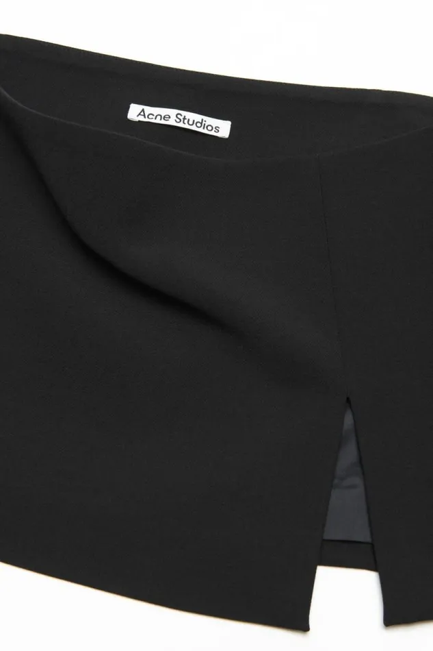 Acne Studios Mini Skirt Black Woman Skirts