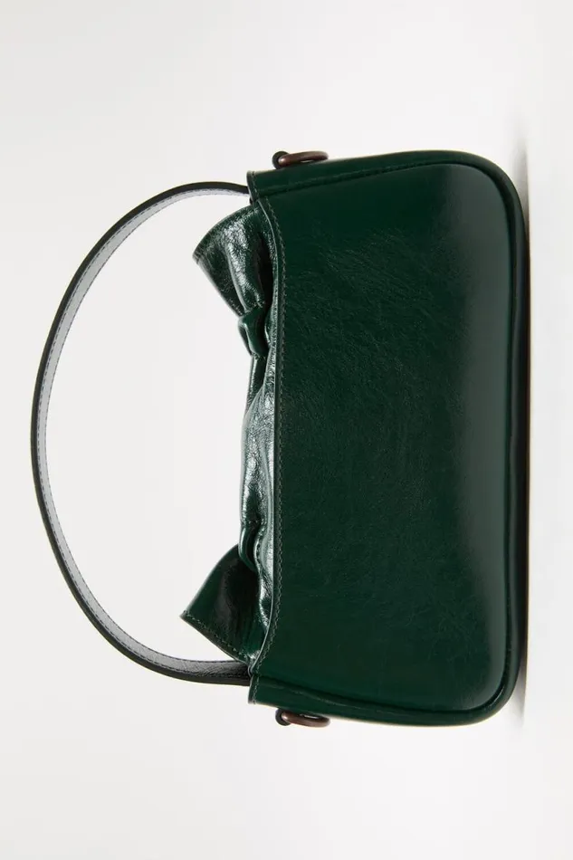 Acne Studios Multipocket Micro Bag Dark Green Woman Bags