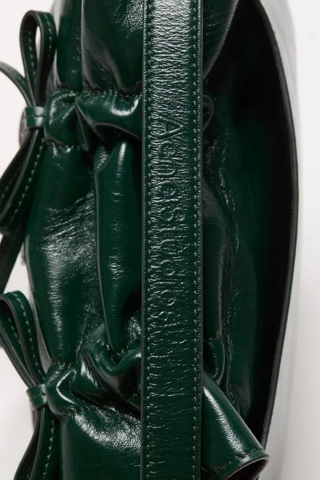 Acne Studios Multipocket Micro Bag Dark Green Woman Bags