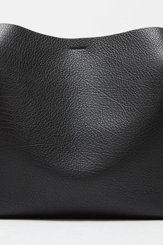Acne Studios Musubi Midi Shoulder Bag Black Woman Bags