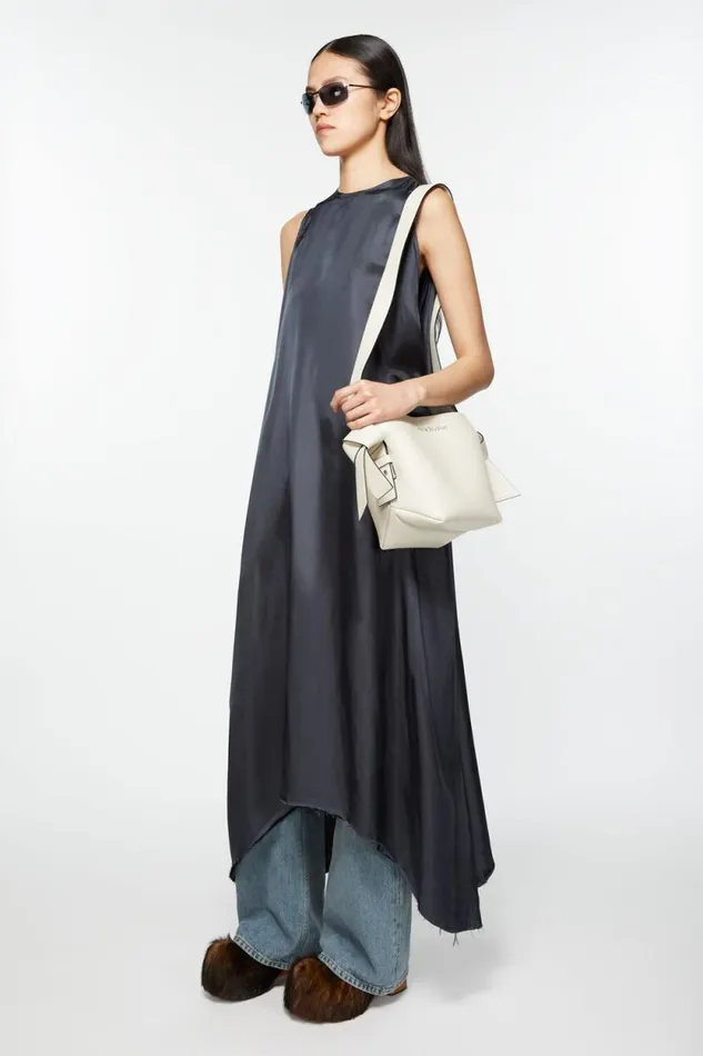 Acne Studios Musubi Mini Shoulder Bag Whiteblack Man Bags