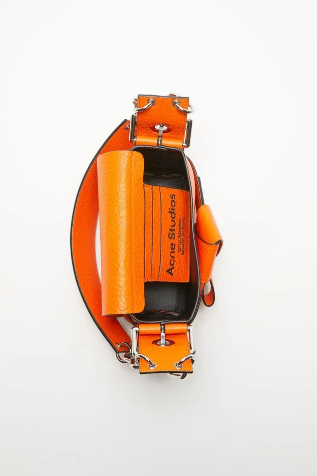 Acne Studios Musubi Shoulder Bag Bright Orange Man Bags