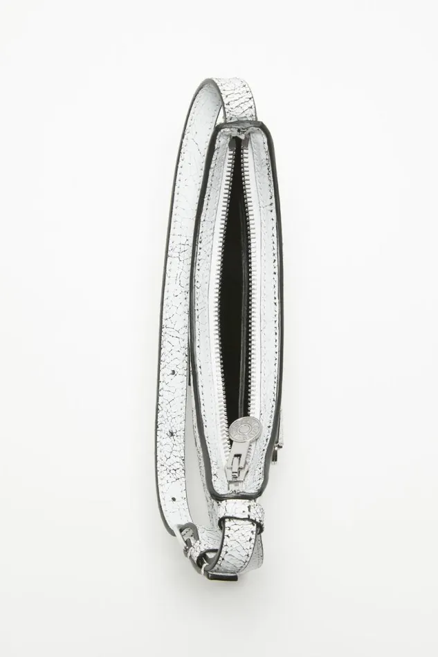 Acne Studios Platt Micro Shoulder Bag White Man Bags