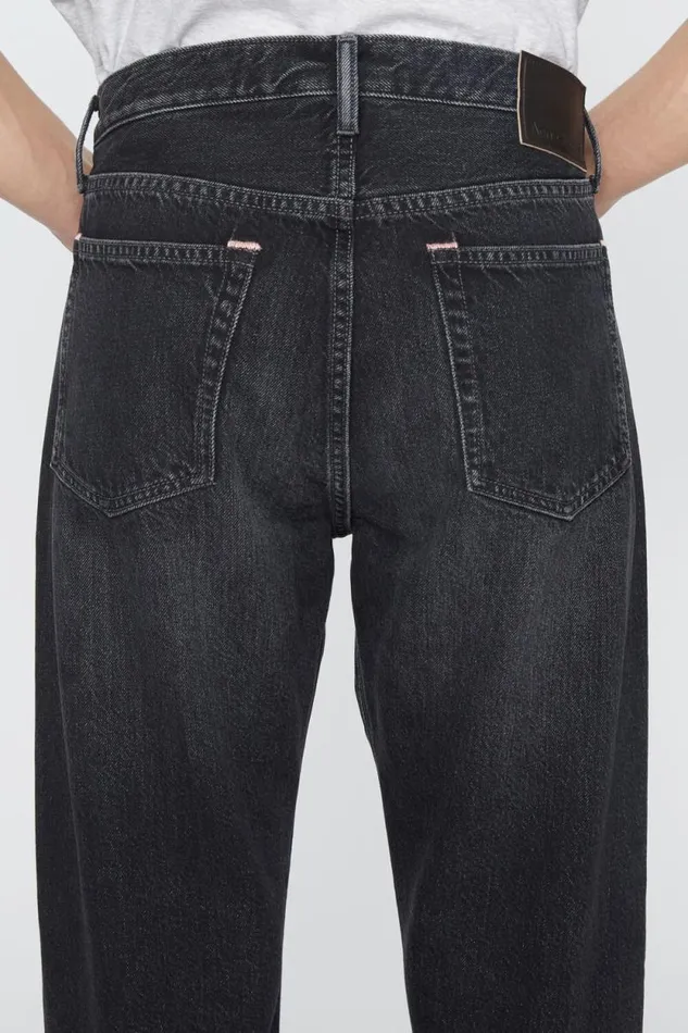 Acne Studios Regular Fit Jeans 8211 1996 Black Man Jeans