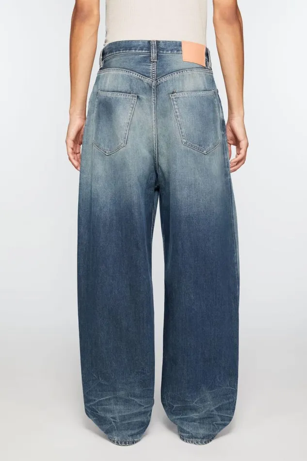 Acne Studios Super Baggy Jeans 8211 2023M Mid Blue Man Jeans