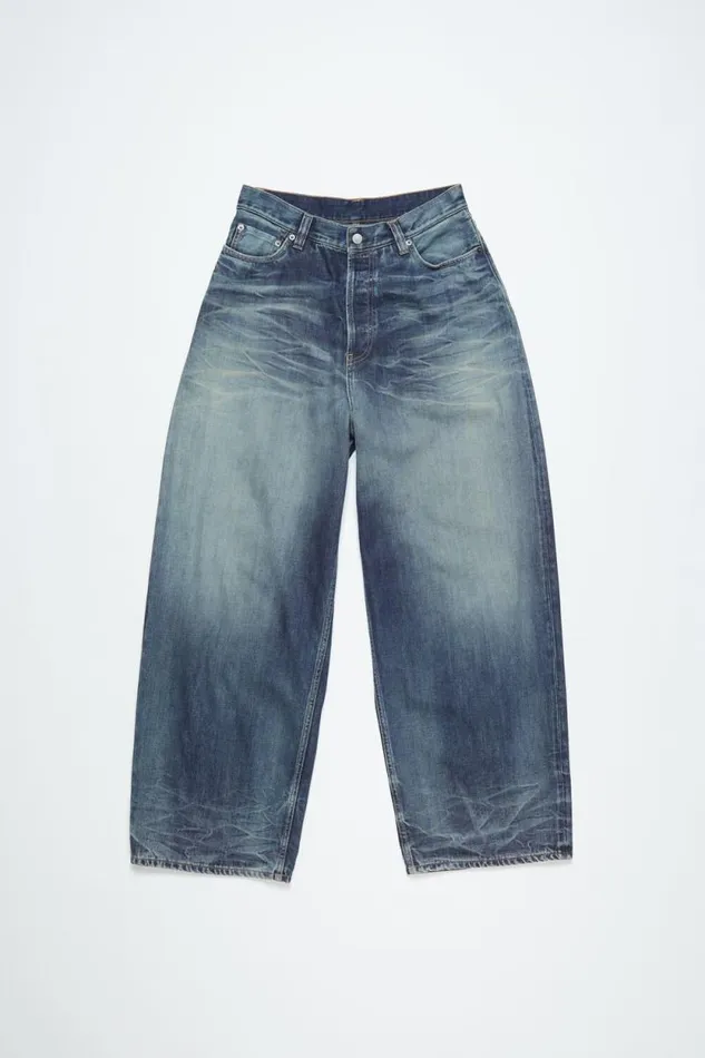 Acne Studios Super Baggy Jeans 8211 2023M Mid Blue Man Jeans