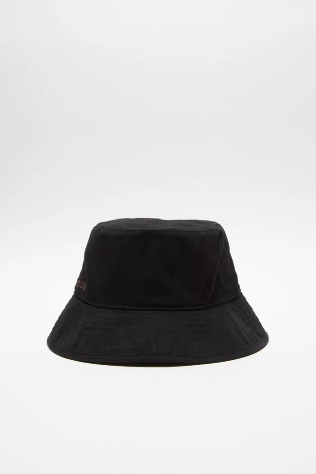 Acne Studios Twill Bucket Hat Black Woman Hats