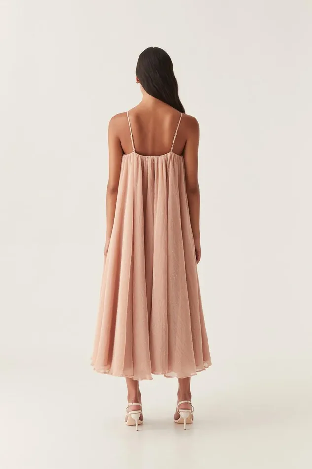 Aje Dresses Filigree Sweetheart Midi Dress Porcelain Beige 8211 Women Aje Dresses Filigree Sweetheart Midi Dress Porcelain Beige 8211 Women