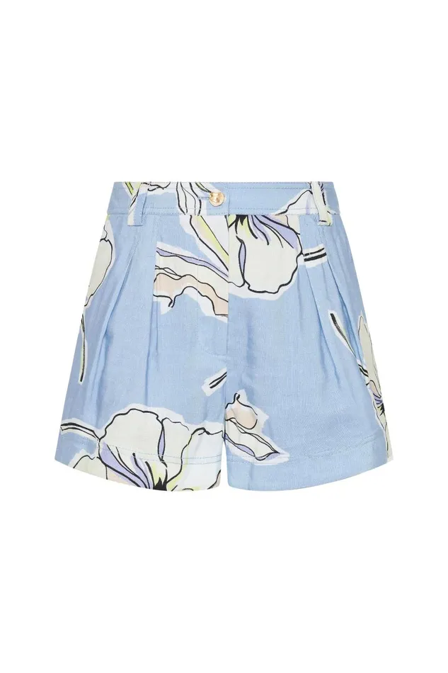 Aje Matching Sets Romantica Short Blue Hibiscus 8211 Women