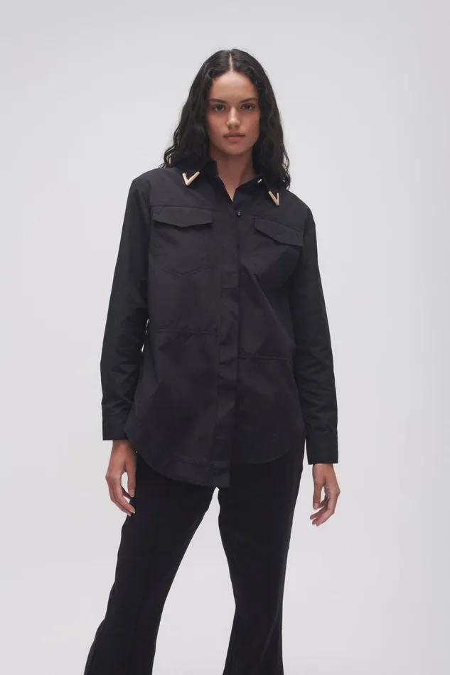 Aje Matching Sets Ryka Hardware Shirt Black 8211 Women