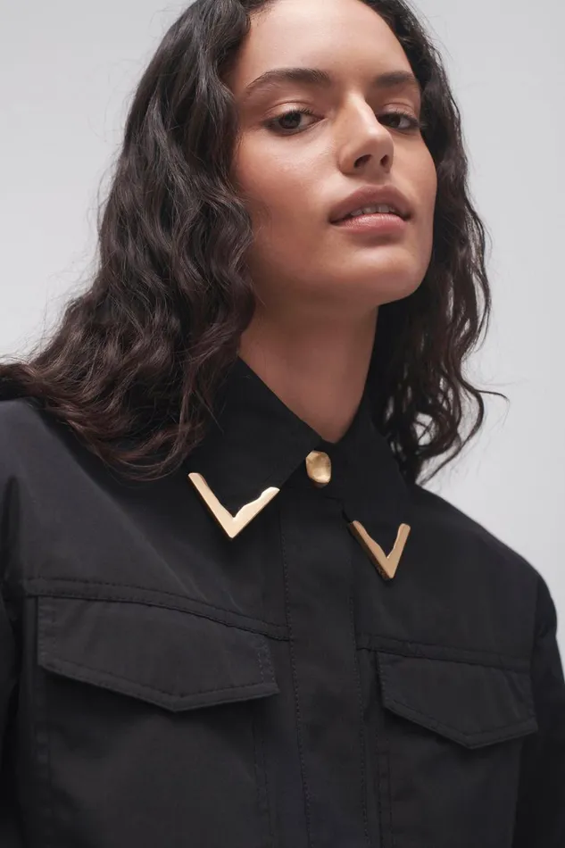 Aje Matching Sets Ryka Hardware Shirt Black 8211 Women Aje Matching Sets Ryka Hardware Shirt Black 8211 Women