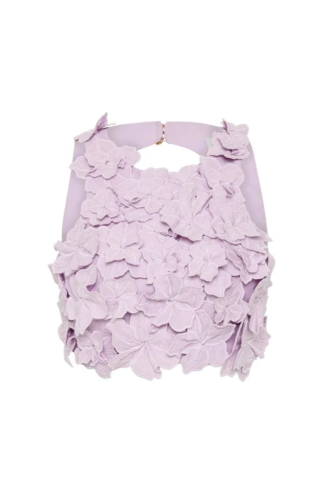 Aje Matching Sets Splendour Flower Shell Top Soft Violet 8211 Women Aje Matching Sets Splendour Flower Shell Top Soft Violet 8211 Women