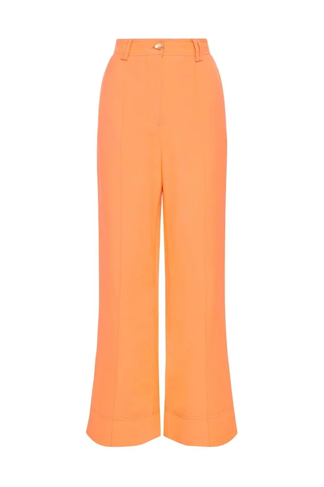 Aje Pants Cantina Relaxed Flare Pant Mandarin 8211 Women Aje Pants Cantina Relaxed Flare Pant Mandarin 8211 Women