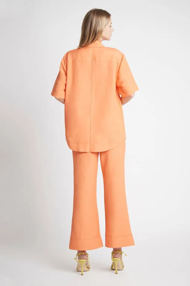 Aje Pants Cantina Relaxed Flare Pant Mandarin 8211 Women Aje Pants Cantina Relaxed Flare Pant Mandarin 8211 Women