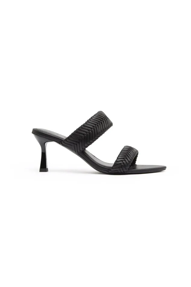 Aje Shoes Coline Braided Heel Black 8211 Women Aje Shoes Coline Braided Heel Black 8211 Women