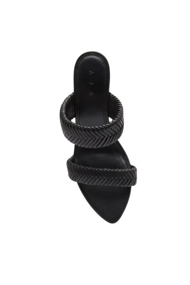 Aje Shoes Coline Braided Heel Black 8211 Women Aje Shoes Coline Braided Heel Black 8211 Women
