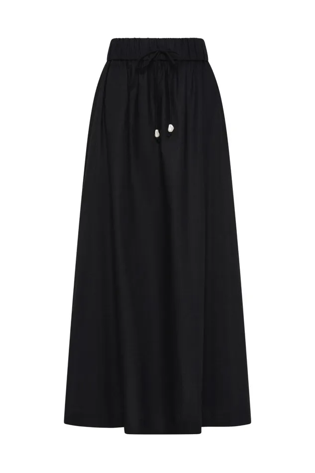 Aje Skirts Airlie Maxi Skirt Black 8211 Women