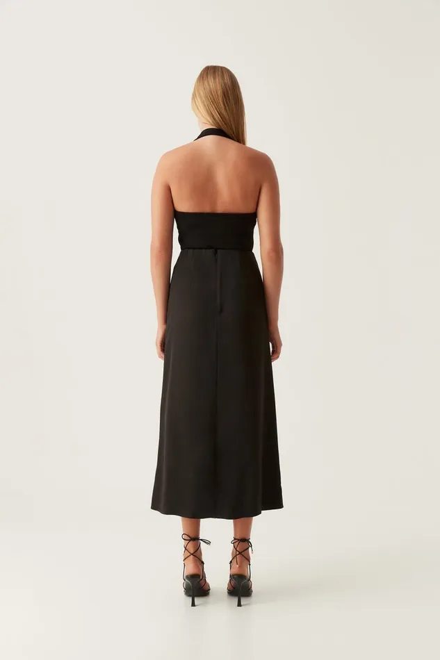 Aje Skirts Riddle Button Down Midi Skirt Black 8211 Women