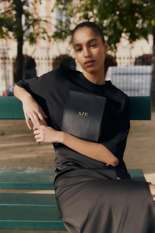 Aje Tees Thalia Oversized Tee Black 8211 Women
