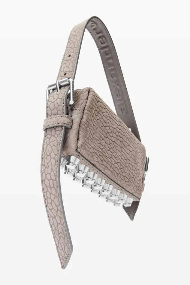 Alexander Wang Bags Women Ricco Mini Crossbody Bag In Nubuck Leather