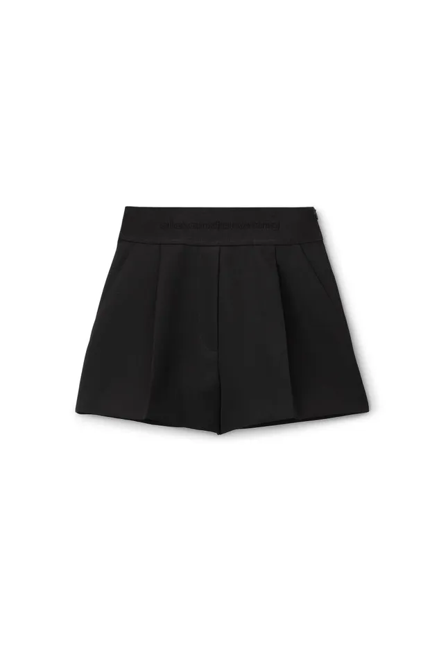 Alexander Wang Shorts Women High Waisted Tailored Short In Wool Tailoring