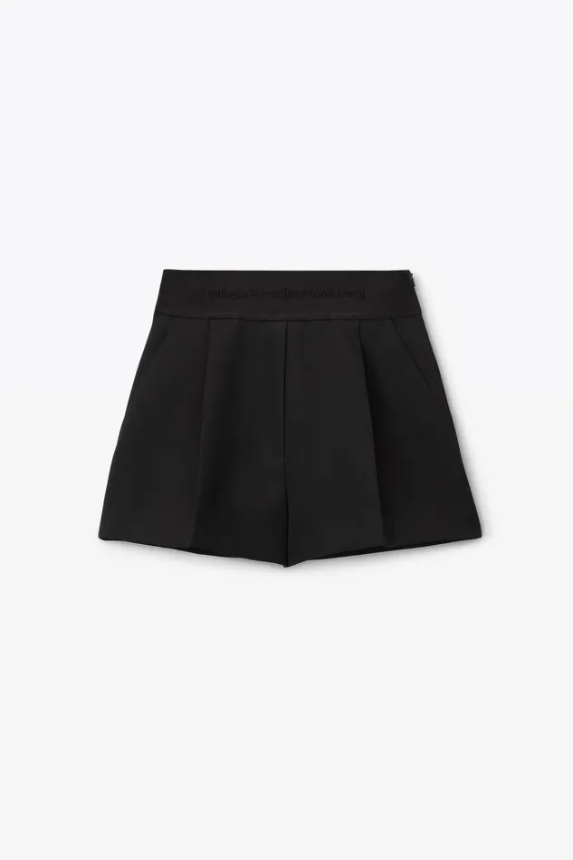 Alexander Wang Shorts Women High Waisted Tailored Short In Wool Tailoring
