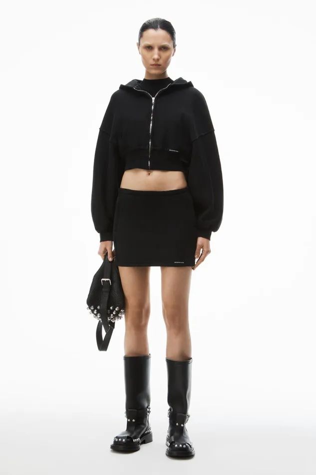 Alexander Wang Skirts Women Mini Skirt In Classic Cotton Terry