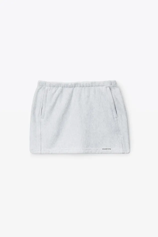Alexander Wang Skirts Women Mini Skirt In Classic Cotton Terry