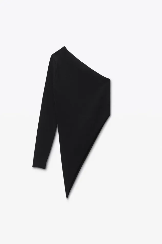 Alexander Wang Sweaters Women Asymmetric LongSleeve Top