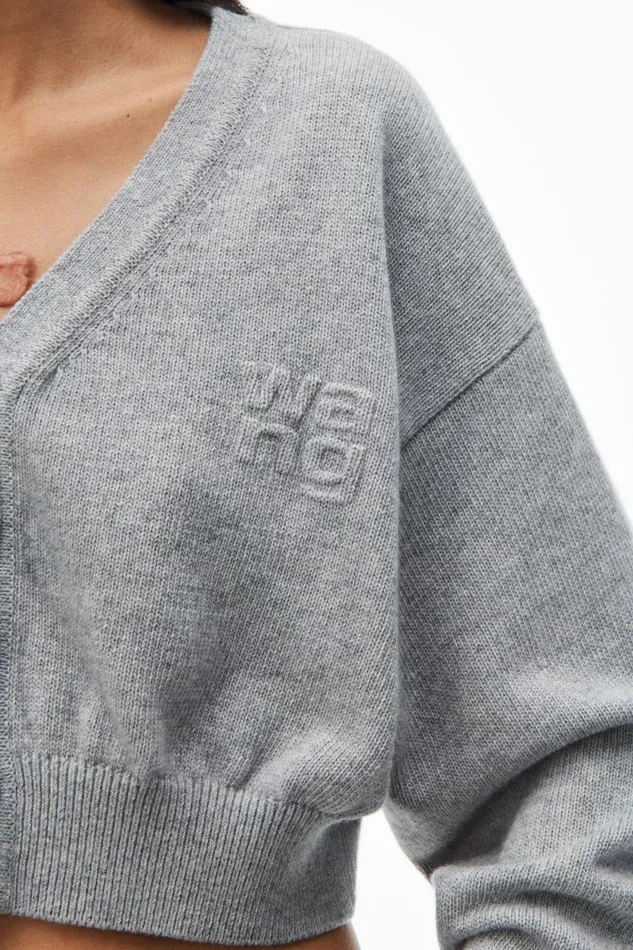 Alexander Wang Sweaters Women Long Sleeve Cardigan With V Neck