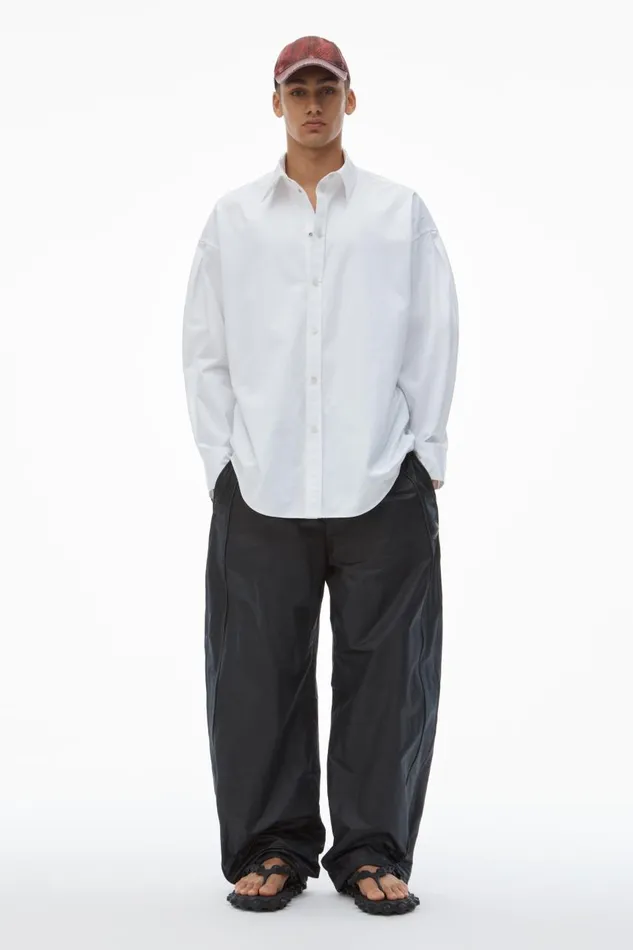 Alexander Wang Tops Men Classic ButtonUp Shirt In Cotton