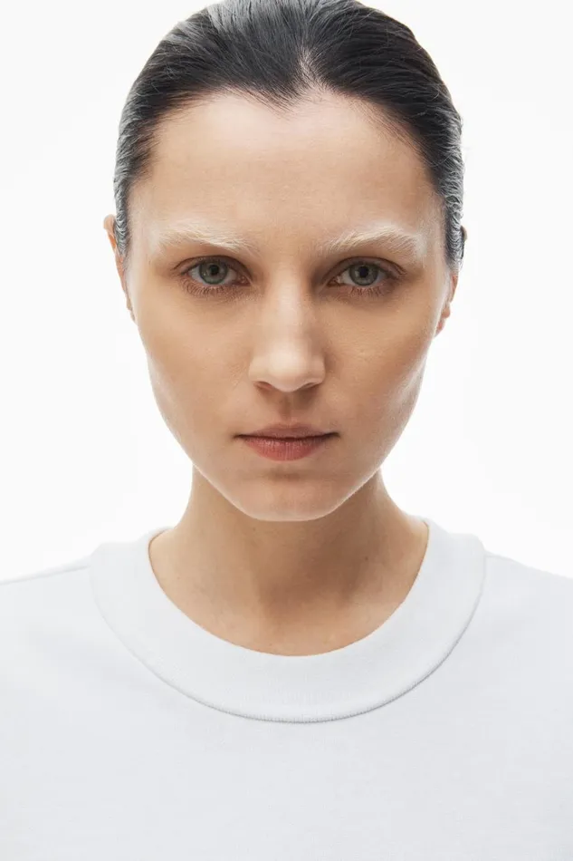 Alexander Wang UnisexWomenMen Oversize DropSleeve Tee In Japanese Cotton Jersey