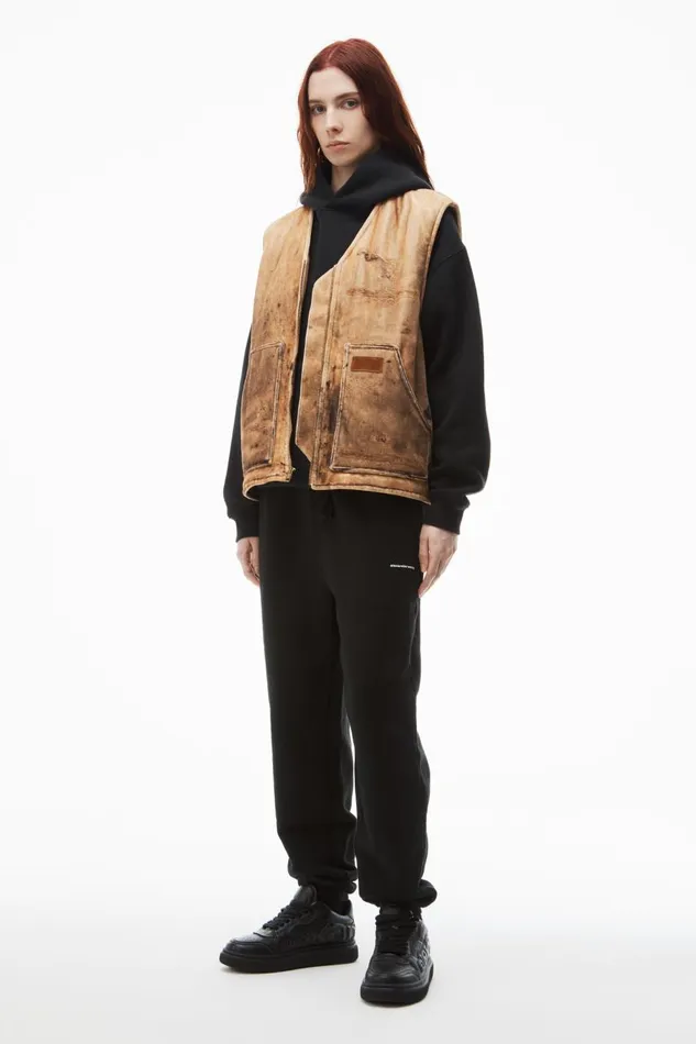 Alexander Wang UnisexWomen Sweatpant In Dense Fleece