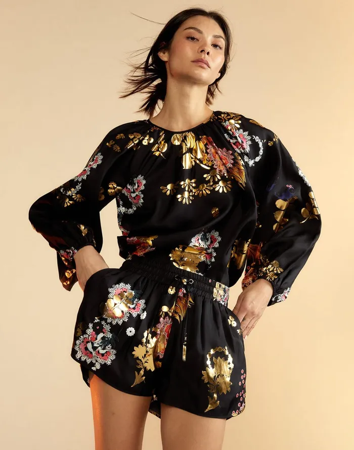 Alice Silk Shorts 8211 Frlmu Women Cynthia Rowley Bottoms