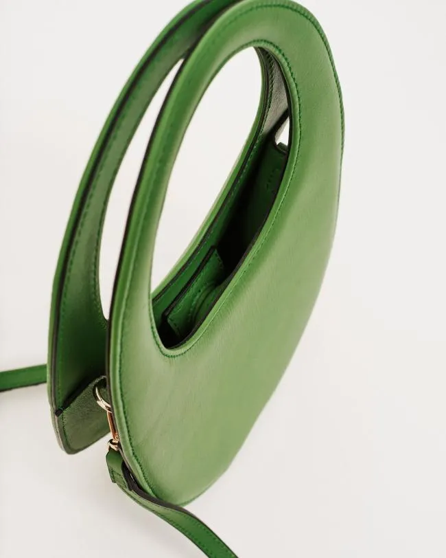 ALOHAS Bags The O 8211 Green Leather Handbag 8211 Women
