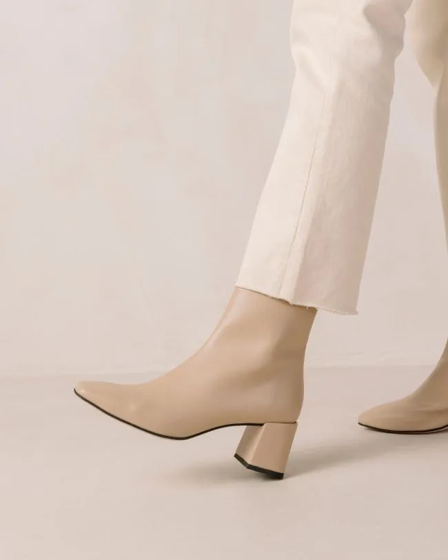 ALOHAS Boots Watercolor Tahini Beige 8211 Women
