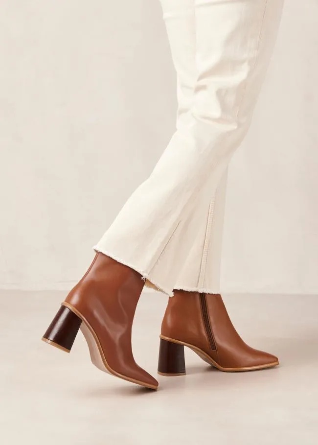 ALOHAS Boots West Cape Vintage 8211 Brown Leather Boots 8211 Women