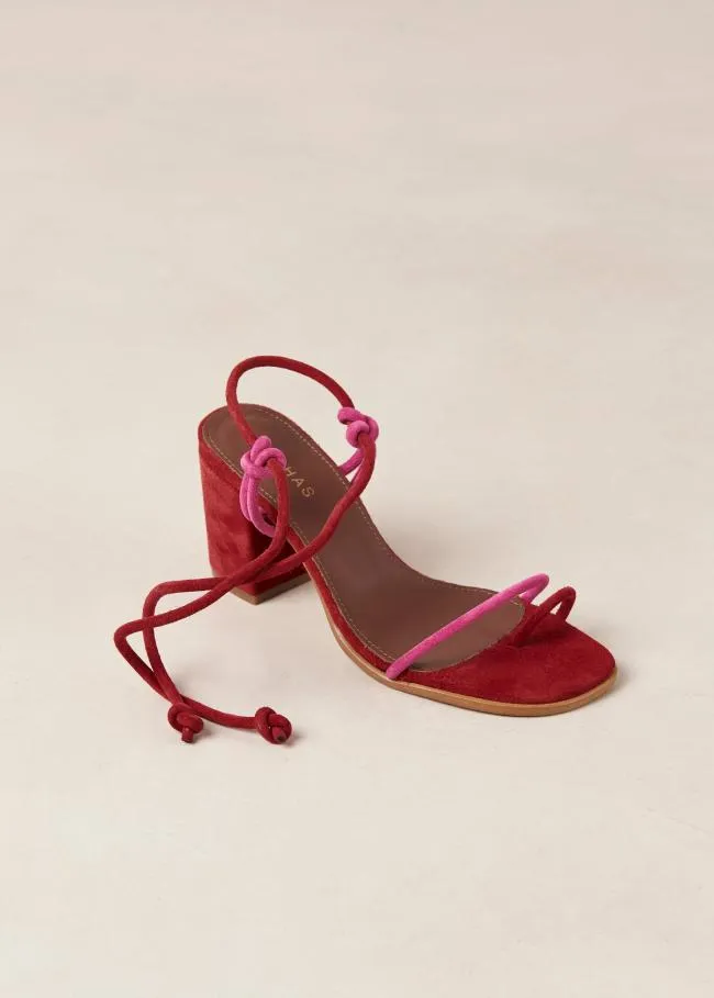 ALOHAS Heels Grace Bicolor Red Magenta 8211 Women