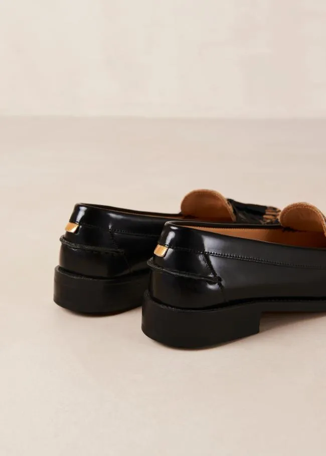 ALOHAS Loafers Curtis 8211 Leather Animal Print Loafers 8211 Women