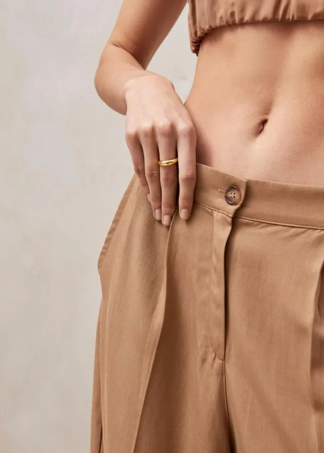 ALOHAS Pants Valentina 8211 Beige Pants 8211 Women