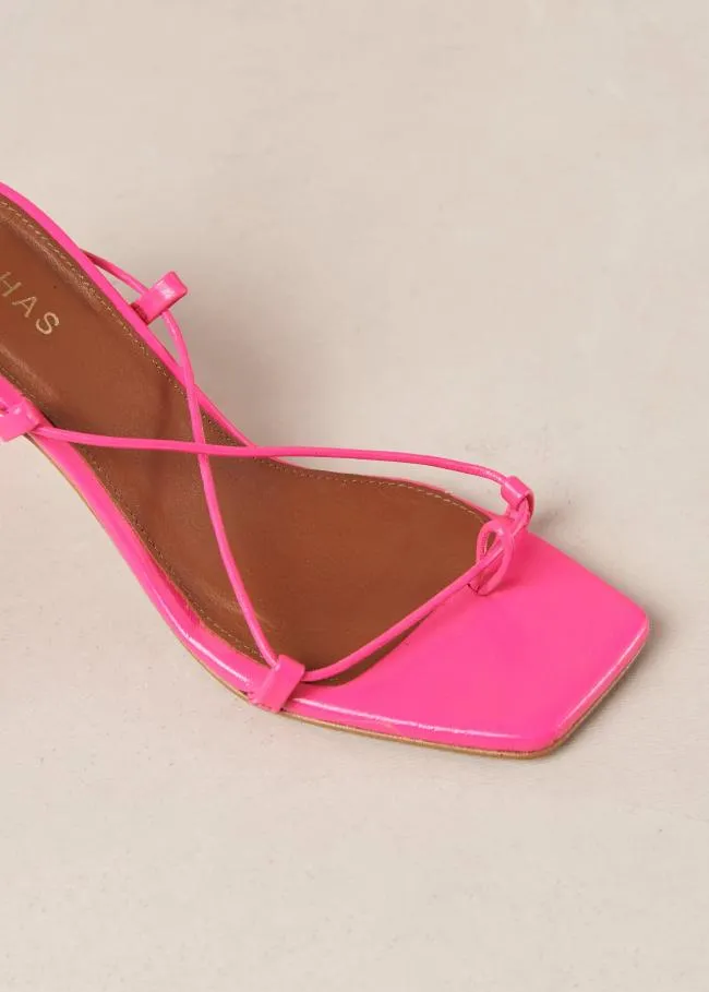 ALOHAS Sandals Bellini 8211 Magenta Leather Sandals 8211 Women