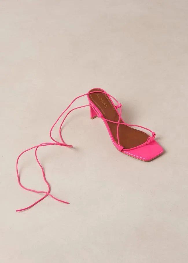 ALOHAS Sandals Bellini 8211 Magenta Leather Sandals 8211 Women