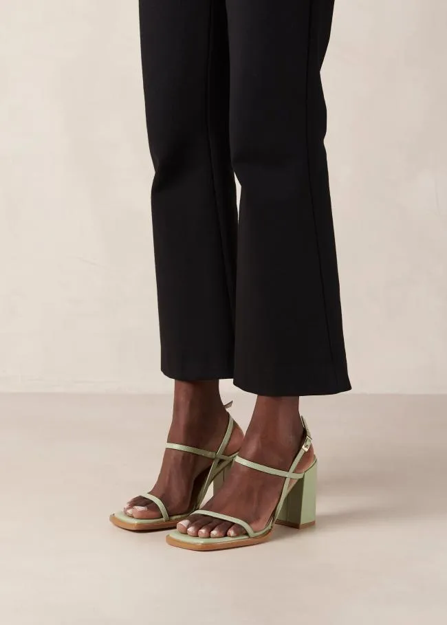 ALOHAS Sandals Lorena 8211 Green Vegan Sandals 8211 Women
