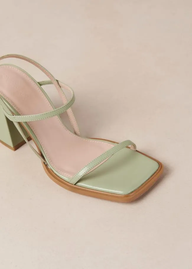 ALOHAS Sandals Lorena 8211 Green Vegan Sandals 8211 Women