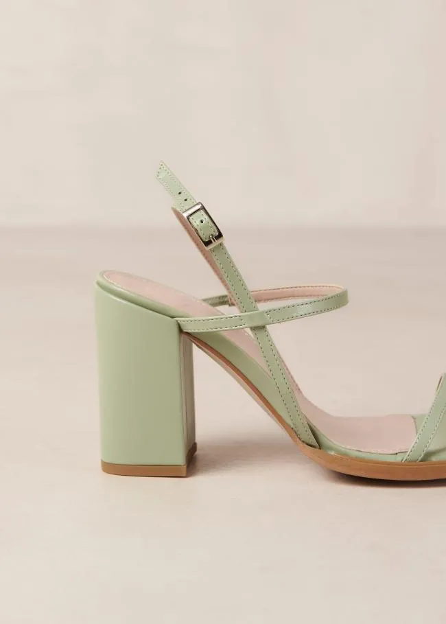 ALOHAS Sandals Lorena 8211 Green Vegan Sandals 8211 Women