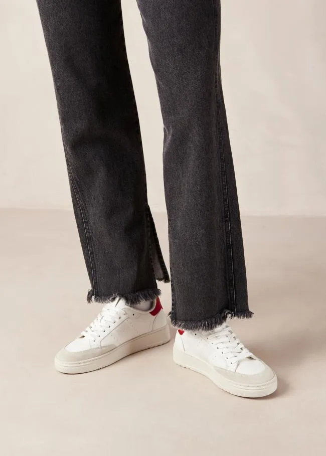 ALOHAS Sneakers Tb780 8211 White and Red Sneakers 8211 Women